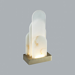 Настольная лампа с белыми вертикальными элементами Alabaster Totem   варинант исполнения - 6 | Loft Concept в Ульяновске