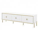 ТВ-тумба белая с тремя ящиками Antique Order варинант исполнения - 1 | Loft Concept в Ульяновске