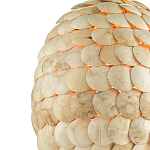 Подвесной светильник с каскадом из круглых декоративных элементов Texture Discs варинант исполнения - 1 | Loft Concept в Ульяновске