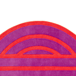 Дизайнерский ковер розовый Poltronova Sofo Rosancio Rug варинант исполнения - 6 | Loft Concept в Ульяновске