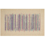 Ковер с геометрическим узором из комбинированного состава Full rhythm варинант исполнения - 1 | Loft Concept в Ульяновске