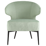 Современное мягкое кресло на металлических ножках Rakush Pistachio варинант исполнения - 2 | Loft Concept в Ульяновске