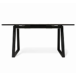 Стол обеденный раздвижной с прямоугольной бежевой столешницей Magali варинант исполнения - 3 | Loft Concept в Ульяновске