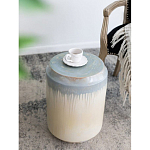 Керамический Табурет в оттенках бежевого и голубого цветов Gradient Stool варинант исполнения - 4 | Loft Concept в Ульяновске