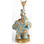 Фарфоровый подсвечник Слон с эмоцией Fluens варинант исполнения - 4 | Loft Concept в Ульяновске