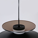 Подвесной светильник черного цвета из металла Obsidian Touch варинант исполнения - 3 | Loft Concept в Ульяновске