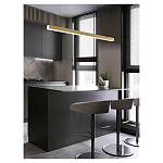 Люстра линейная светодиодная в минималистичном стиле New Age of Light варинант исполнения - 5 | Loft Concept в Ульяновске