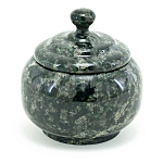 Сахарница из натурального камня Змеевик Stone Sugar Bowls варинант исполнения - 3 | Loft Concept в Ульяновске