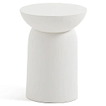 Приставной столик белого цвета Tori варинант исполнения - 2 | Loft Concept в Ульяновске