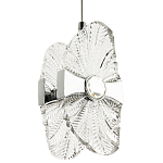 Подвесной светильник из хрусталя Fleuretta Crystal Chrome Hanging Lamp варинант исполнения - 1 | Loft Concept в Ульяновске