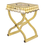 Приставной столик с ящиком в стиле ретро Vintage Rustic Tablecloth варинант исполнения - 2 | Loft Concept в Ульяновске