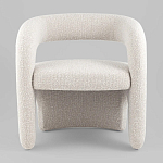 Кресло дизайнерское для лаунж зоны жемчужного цвета Pearl Lounge варинант исполнения - 9 | Loft Concept в Ульяновске