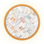 Бра в форме диска с перламутровыми прямоугольниками из морской ракушки Touch of Marine Charm варинант исполнения - 1 | Loft Concept в Ульяновске