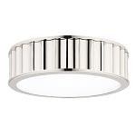 Потолочный светильник с гофрированным серебрянным абажуром Millennium варинант исполнения - 2 | Loft Concept в Ульяновске