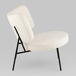 Мини-кресло District Lounge букле белый варинант исполнения - 2 | Loft Concept в Ульяновске