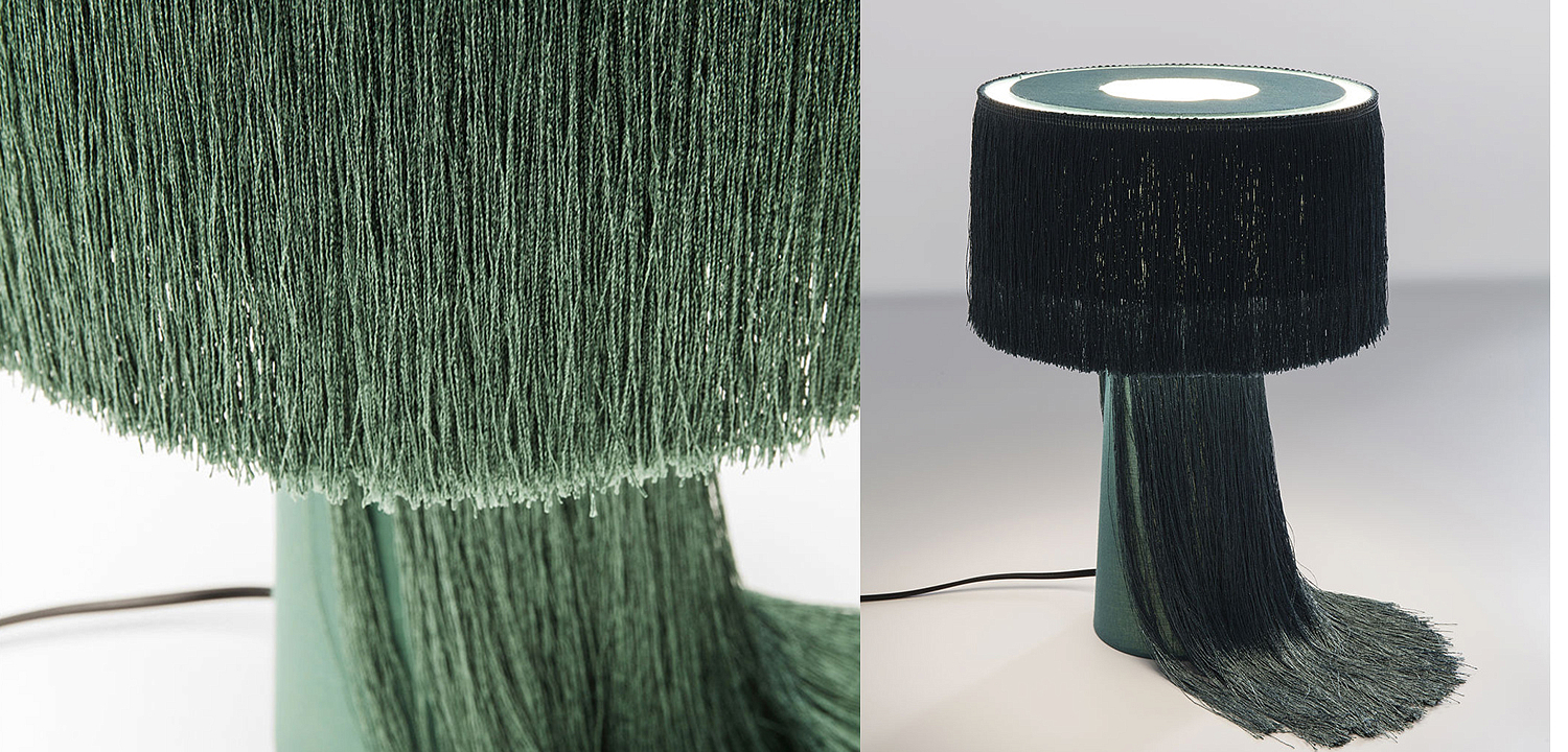 Настольная лампа Green Fringes - Loft-Concept в Ульяновске