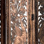 Ширма с  орнаментом ручная резьба Indian Antique Furniture варинант исполнения - 3 | Loft Concept в Ульяновске