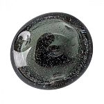 Бра с круглым плафоном из прозрачного стекла с пузырьками воздуха Effervia  варинант исполнения - 7 | Loft Concept в Ульяновске