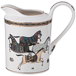 Чайный сервиз из фарфора с изображением лошадей на 6 персон 15 предметов Porcelain Horse Set  варинант исполнения - 4 | Loft Concept в Ульяновске