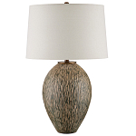 Настольная лампа с текстурным узором Movement of Smooth Lines варинант исполнения - 3 | Loft Concept в Ульяновске