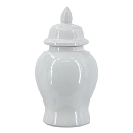 Ваза с крышкой однотонная Высота 31 см Chinoiserie Ceramics варинант исполнения - 12 | Loft Concept в Ульяновске