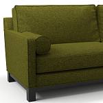 Мебельная ткань Шенилл зеленый цвет 138 см T4-24 варинант исполнения - 2 | Loft Concept в Ульяновске