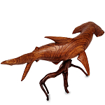 Статуэтка акула-молот деревянная Hammer варинант исполнения - 2 | Loft Concept в Ульяновске