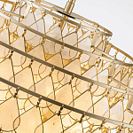 Люстра многоярусная с декором из натуральной морской ракушки Iridescent Light варинант исполнения - 6 | Loft Concept в Ульяновске