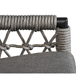 Кресло уличное темно-серое Street Bliss варинант исполнения - 4 | Loft Concept в Ульяновске