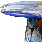 Дизайнерский журнальный стол с цветным орнаментом Unyly варинант исполнения - 3 | Loft Concept в Ульяновске