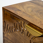 Прикроватная тумба с фактурным фасадом Termite варинант исполнения - 2 | Loft Concept в Ульяновске