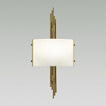 Бра с изогнутым плафоном на бронзовом основании с вертикальным декором из металлических трубок Sohne варинант исполнения - 6 | Loft Concept в Ульяновске