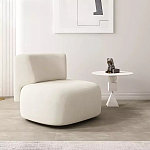 Дизайнерский журнальный стол белый в форме геометрических фигур Cydogic варинант исполнения - 1 | Loft Concept в Ульяновске