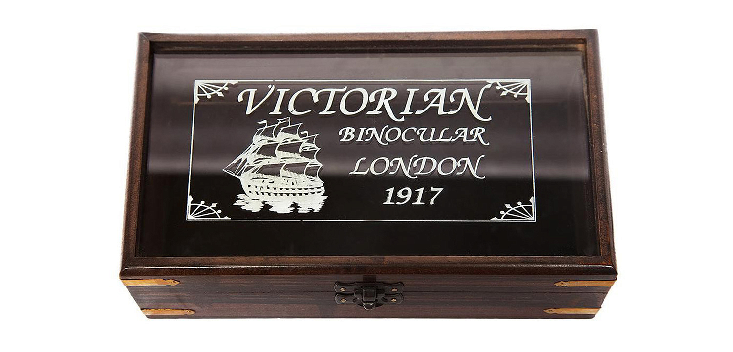 Винтажный бинокль в подарочной коробке Copper Binoculars - Loft-Concept в Ульяновске