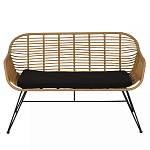 Кушетка плетеная из ротанга Wicker Сouch варинант исполнения - 1 | Loft Concept в Ульяновске