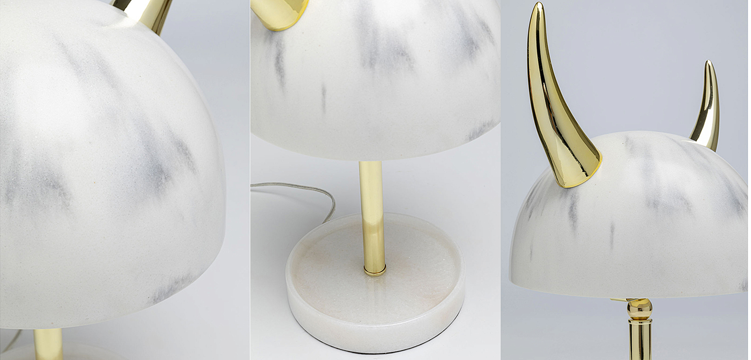 Настольная лампа Marble with Horns - Loft-Concept в Ульяновске