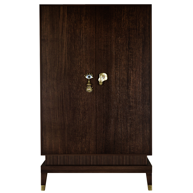 Платяной шкаф Elsa Dreams Walnut с 2-мя фасадами Орех Платяной шкаф Elsa Dreams Walnut с 2-мя фасадами Орех в Ульяновске | Loft Concept