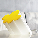 Настольная дизайнерская лампа Poltronova Passiflora Yellow Table Lamp варинант исполнения - 5 | Loft Concept в Ульяновске