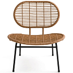 Садовое кресло из искусственного ротанга Mills Rattan Wicker Chair варинант исполнения - 2 | Loft Concept в Ульяновске