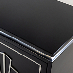 Черный комод в стиле арт-деко Luciano варинант исполнения - 7 | Loft Concept в Ульяновске