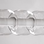 Люстра линейная с 6-ю прозрачными стеклянными плафонами округлой формы HANDLE GRAPE варинант исполнения - 9 | Loft Concept в Ульяновске