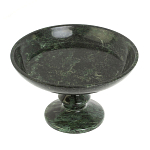 Фруктовница большая из натурального камня Змеевик Шабровский Natural Stone Fruit Bowls варинант исполнения - 2 | Loft Concept в Ульяновске