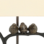 Настольная лампа Птицы на изогнутой ветке Lamp Tit варинант исполнения - 1 | Loft Concept в Ульяновске