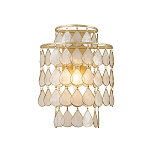 Бра с декором из натуральной морской ракушки Iridescent Light варинант исполнения - 1 | Loft Concept в Ульяновске