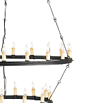 Люстра круглая двухъярусная Lightness and Scale варинант исполнения - 1 | Loft Concept в Ульяновске