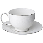 Чайный набор белый из фарфора на 6 персон 12 предметов 280 мл Garden Whisper Porcelain Set  варинант исполнения - 2 | Loft Concept в Ульяновске