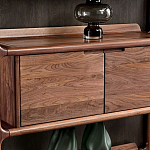 Стеллаж в гостиную для книг Moon Walnut Furniture варинант исполнения - 7 | Loft Concept в Ульяновске