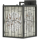 Бра с круглой зеркальной вставкой с эффектом ржавчины Stunning Radiance варинант исполнения - 4 | Loft Concept в Ульяновске