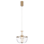 Подвесной светильник с плафоном из акрила и металлическим основанием Blanton 23 варинант исполнения - 4 | Loft Concept в Ульяновске