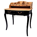 Стол-бюро из массива березы с 5-ю ящиками в стиле прованс Vintage варинант исполнения - 3 | Loft Concept в Ульяновске